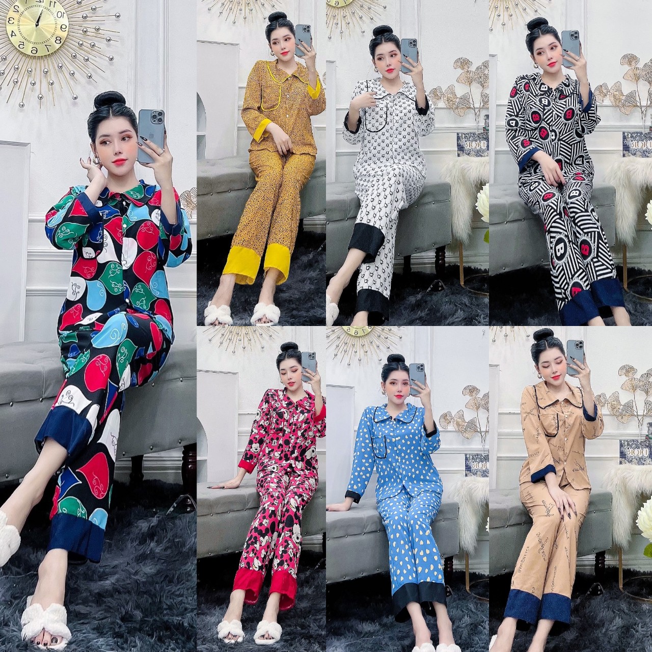 [BÁN SỈ 10 BỘ] ĐỒ BỘ NỮ- SET PIJAMA