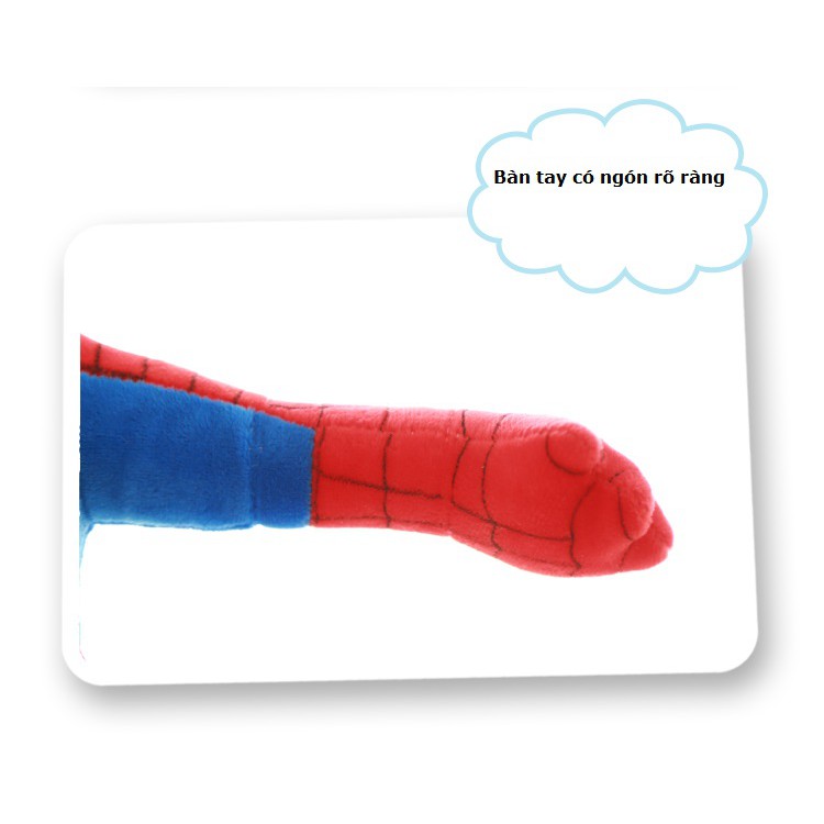 Người nhện (Spiderman) nhôi bông cao 90cm (dáng đứng)