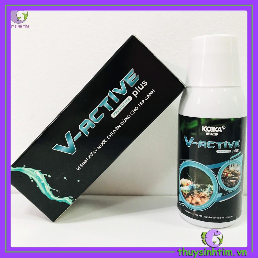 Vi Sinh Tép V-Active Plus (Vi Sinh Xử Lí Nước Chuyên Dùng Cho Tép Cảnh)
