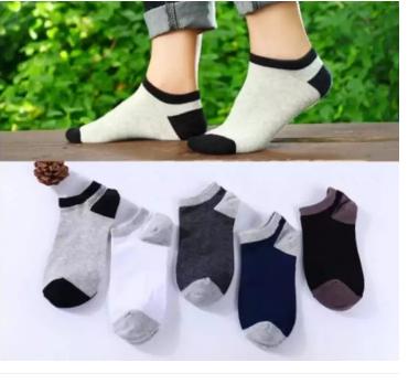 [HCM]Tất lười vá đáy nam đủ màu êm nhẹ ( bộ 5 đôi)