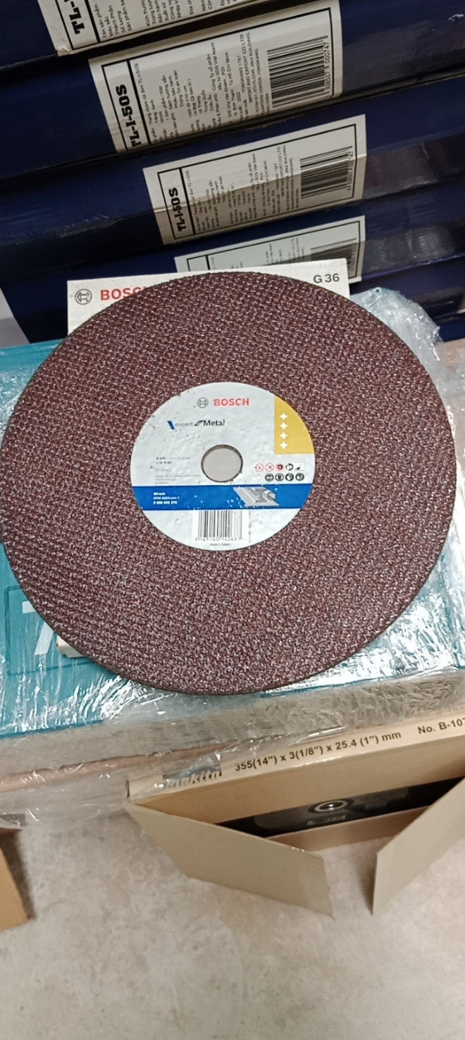 Đá cắt Bosch 305x3x25.4mm ( sắt ) 2608600276