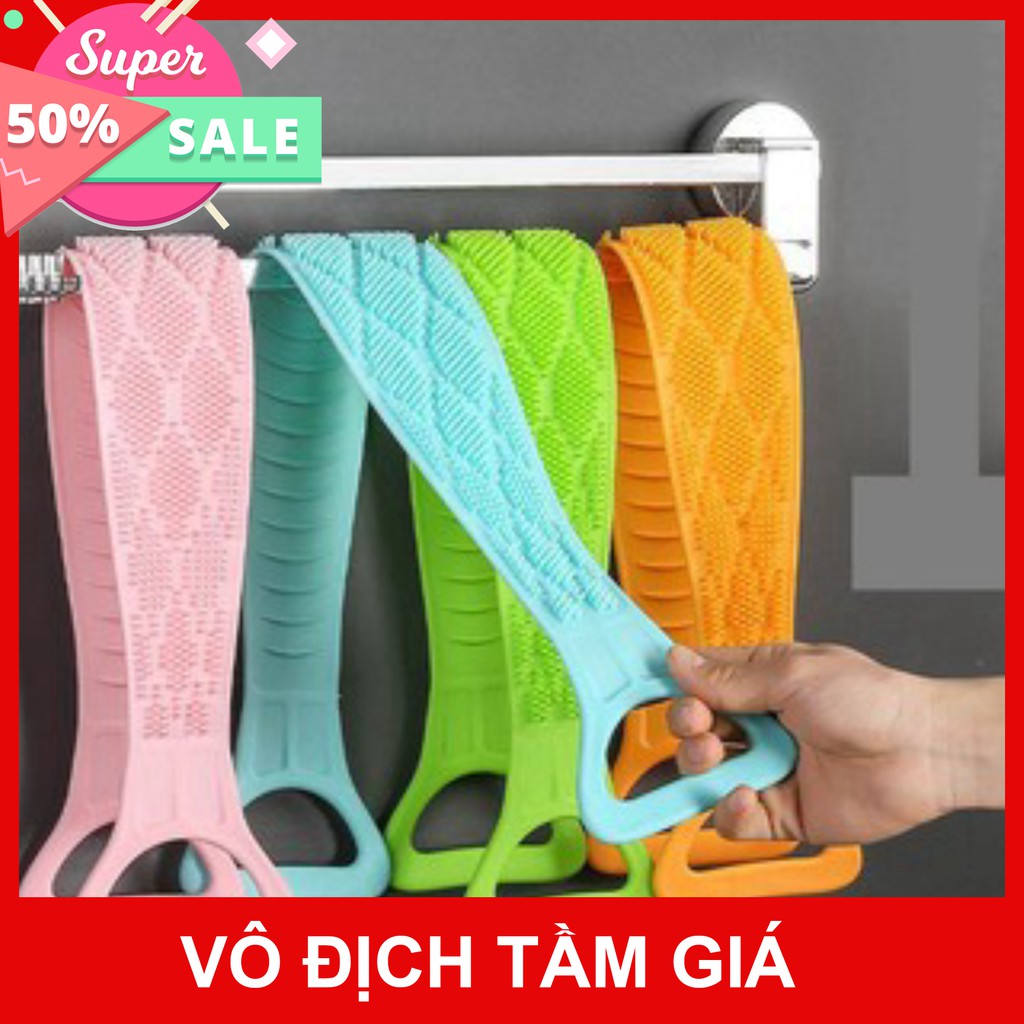 Khăn Tắm Chà Lưng Bằng Silicon