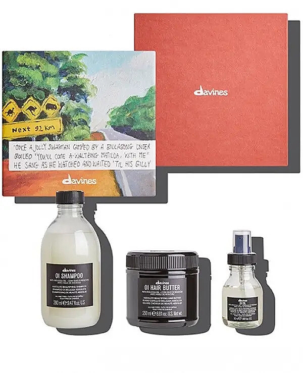 The davines shampoo for pretty fish shampoo set adds shine and softness to all hair types. 250ml black - box