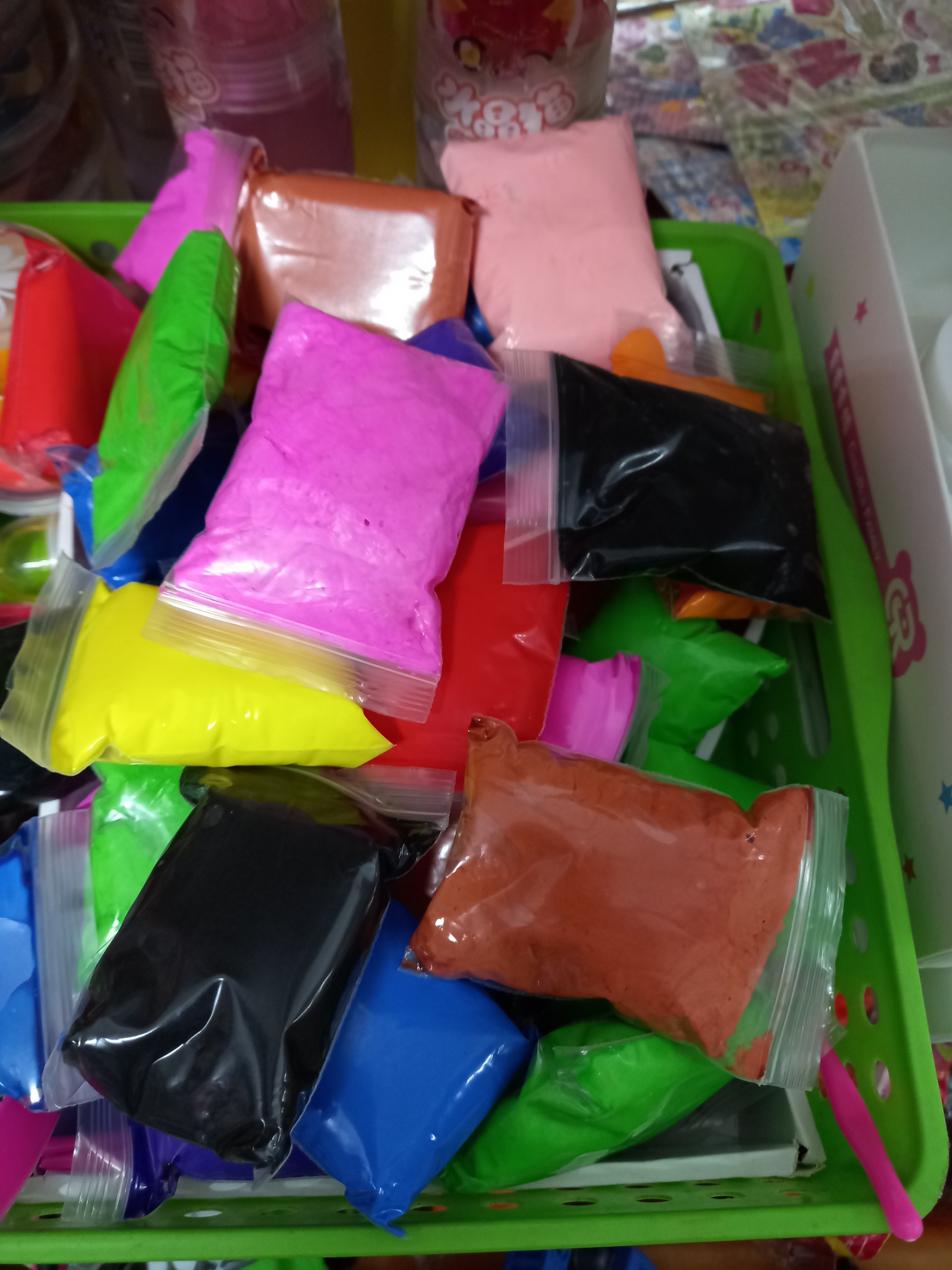 Đất sét nhật tự khô Lốc 12 màu cao cấp