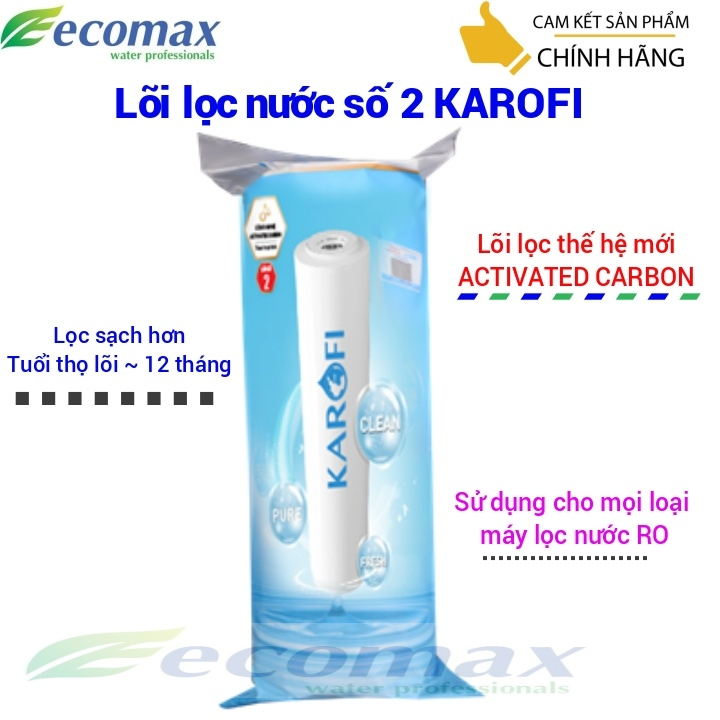 Lõi lọc nước số 2 karofi - lõi lọc nước karofi