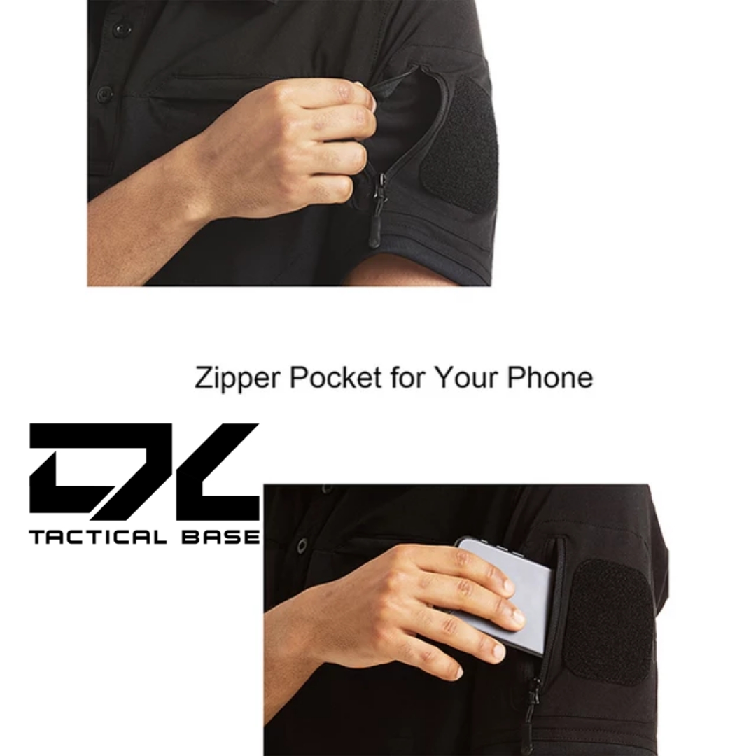 Áo Polo ngắn tay TACTICAL DX Tactic Base
