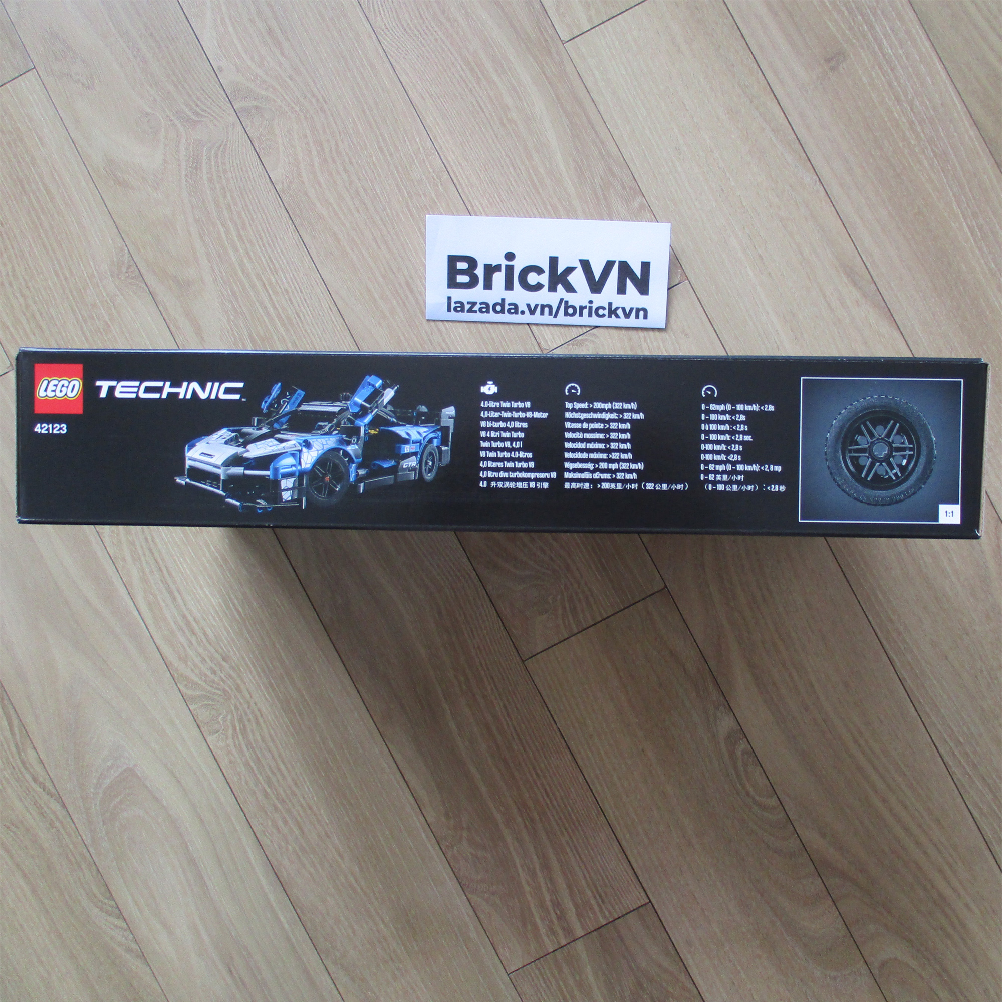 LEGO Technic 42123 McLaren Senna GTR (New in Sealed Box, Genuine LEGO)