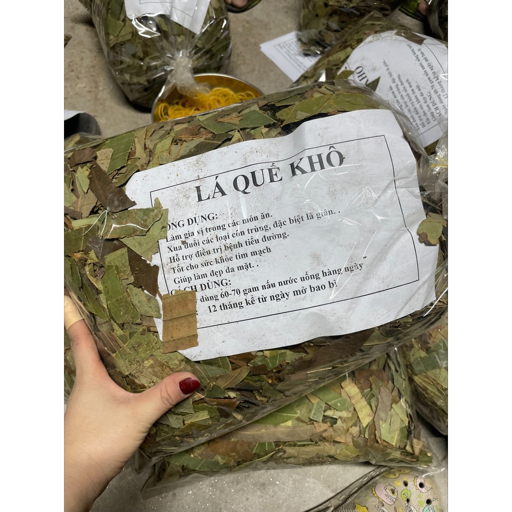 Lá Quế khô 100gr thơm ngon chuẩn xịn