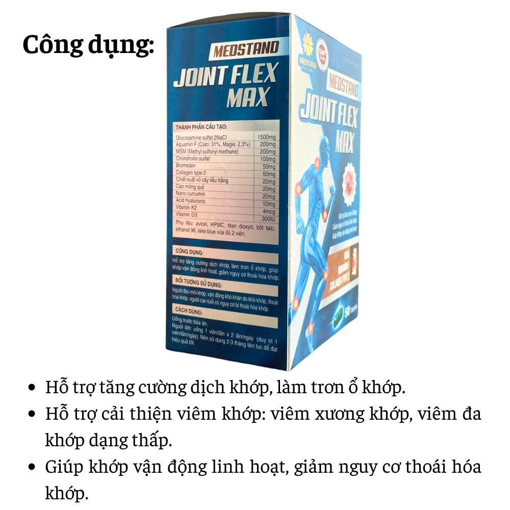 [HCM]Medstand Joint Flex Max Bổ Xương Khớp Hiệu Quả