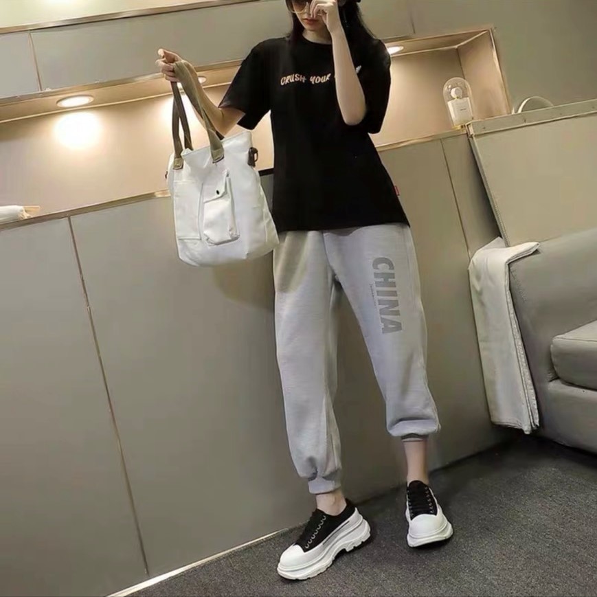 Giầy Nữ Seaker Chunky Canvas Độn Đế 7cm Thời Trang Trẻ (shophanhan)