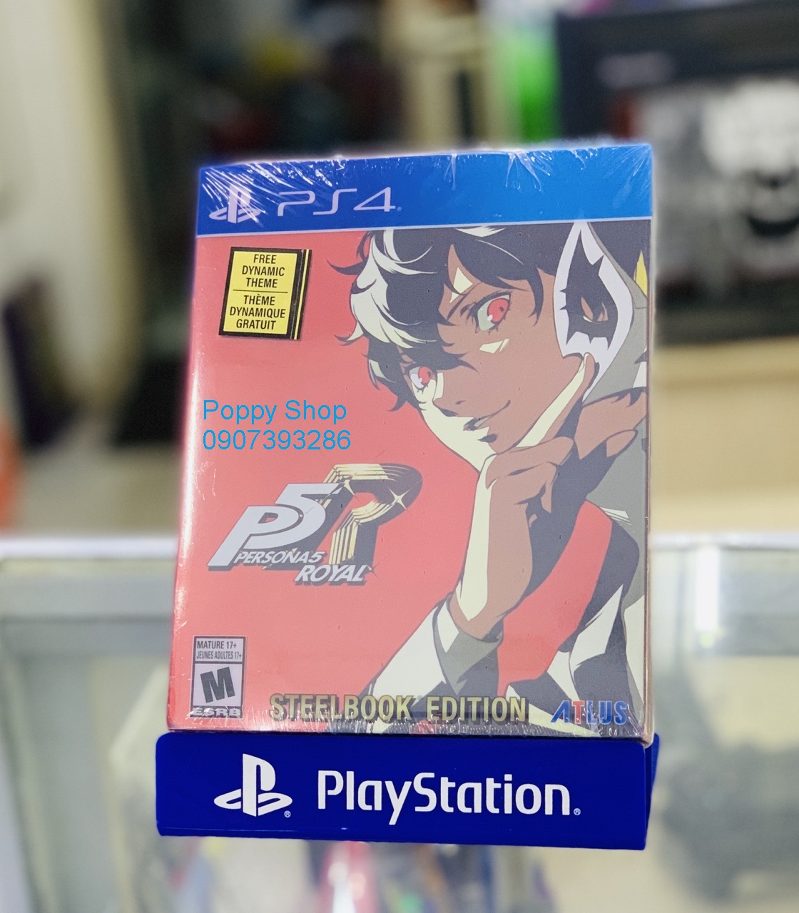 Đĩa Game PS4 : Persona 5 Royal: Steelbook Launch Edition US