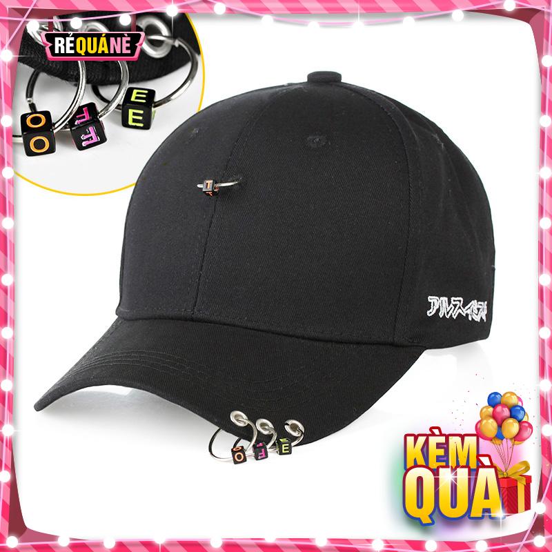 Nón Mũ Kết Xí Ngầu Phối Khoen Style Hàn - requane