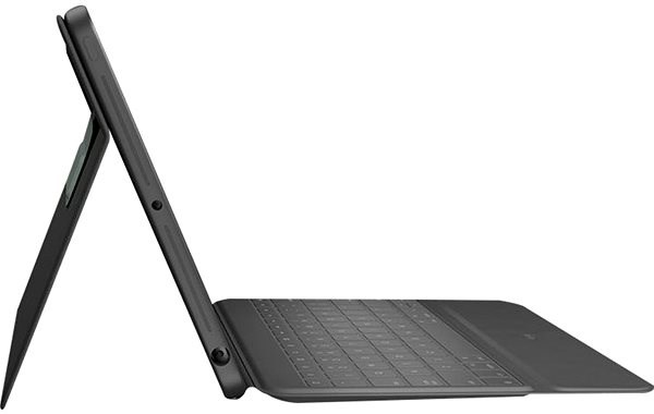 Logitech Rugged Folio for iPad 1st Gen 7,8 and 9-leather case with keyboard