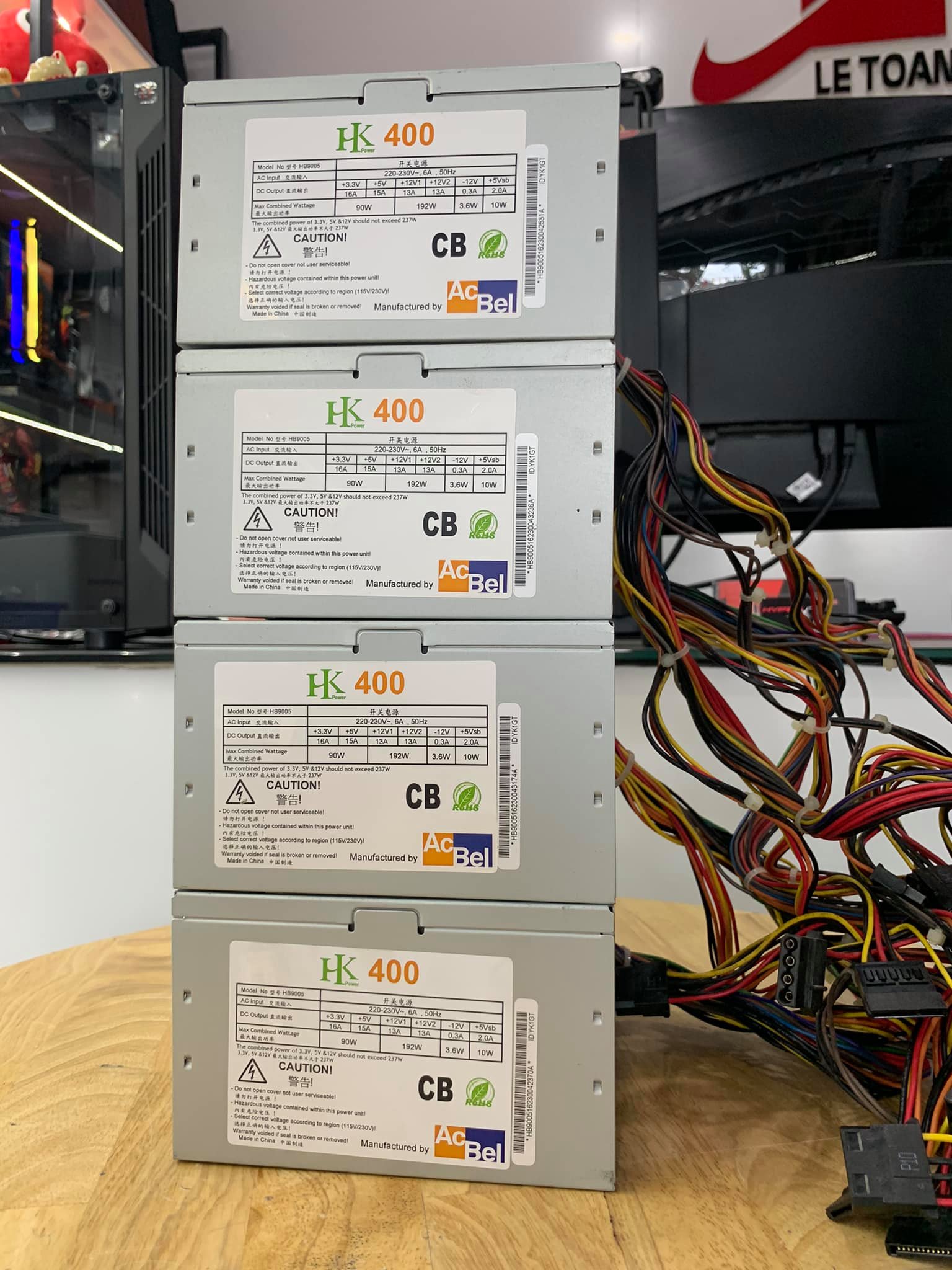 Nguồn Acbel HK400 Công Suất Thực 400W (Like New)