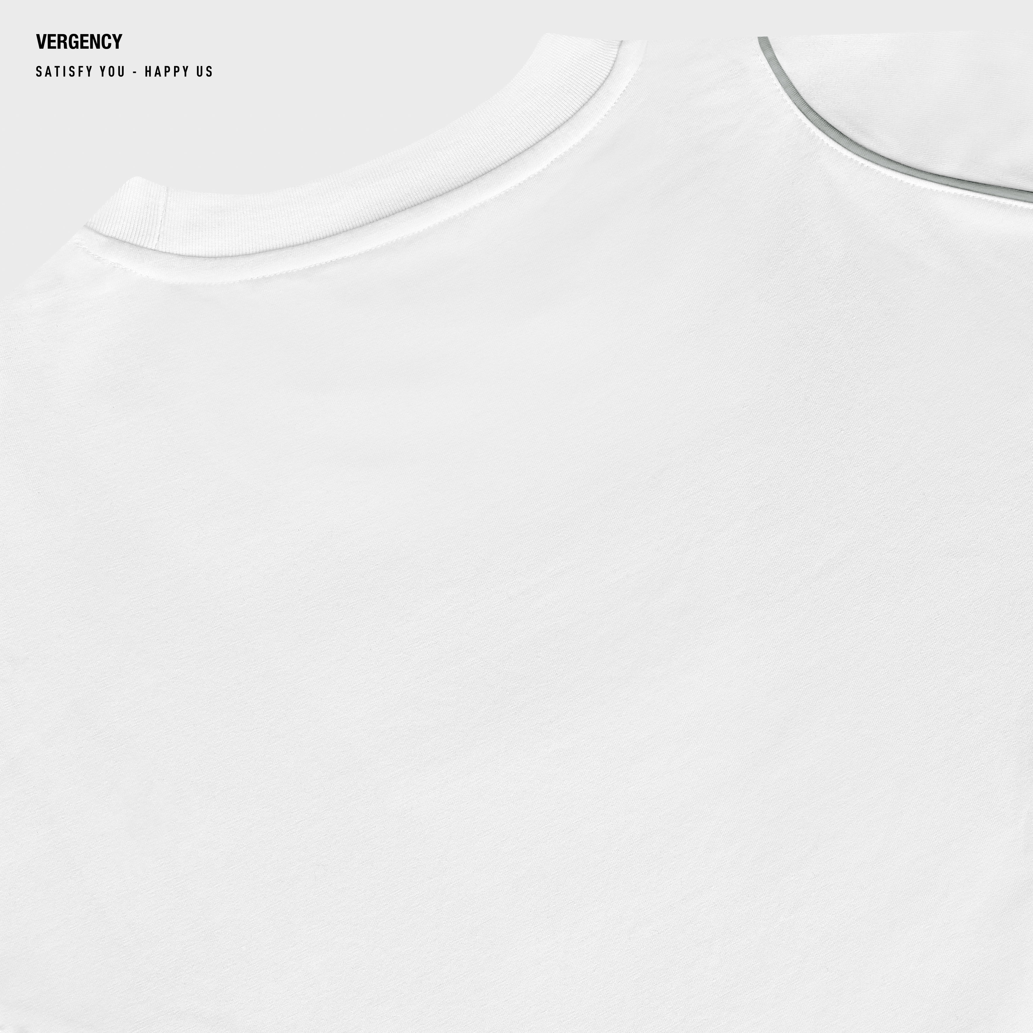 [lazsohot1 -20% đơn 99K] Áo thun Vergency nam nữ 011 BlokeCore/ Gray, white