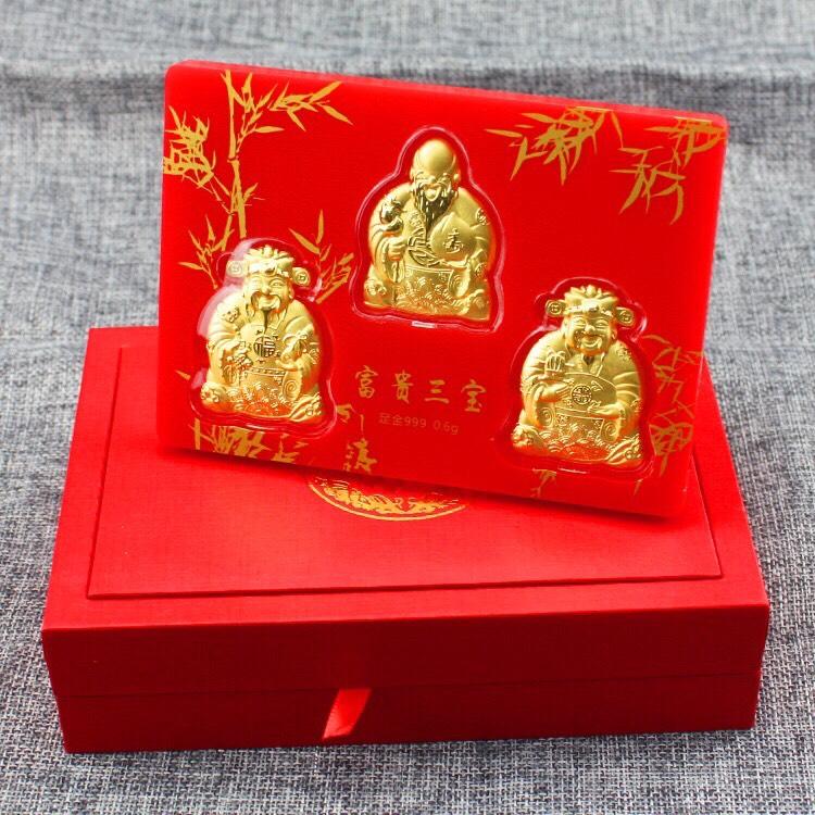 [HCM]Bộ 3 Ông Thần Tài Mạ Vàng Phúc Lộc Thọ Mạ Vàng 24K Mang đến sự may mắn giàu có sức khỏe dành tặng cho người thân đối tác làm quà biếu  mang lại sự sang trọng và tinh tế. Bảo Hành 6 Tháng Tại Shop.  BBTH.