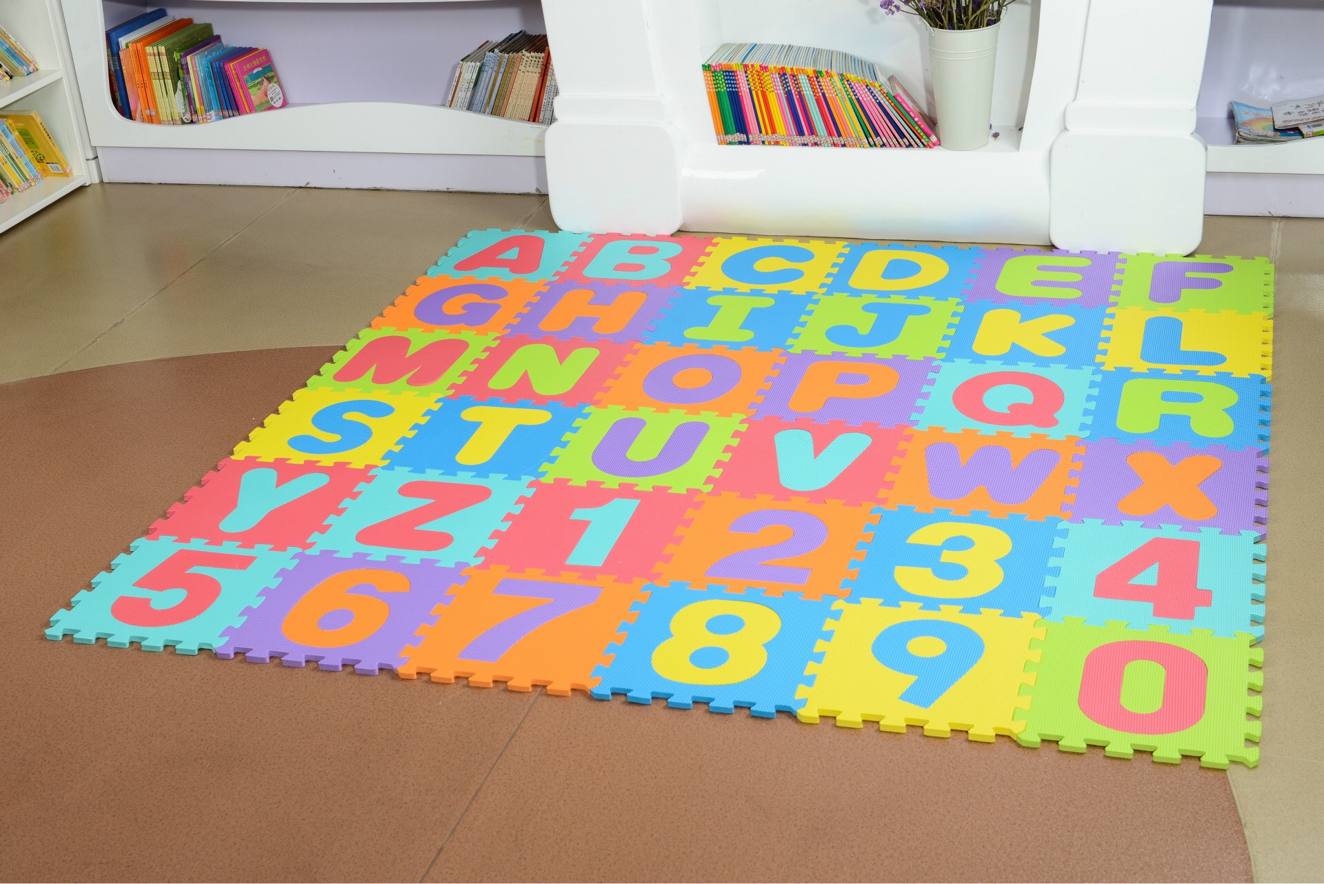 [HCM]THẢM XỐP EVA CHƠI CHO BÉ (30X30X1CM) - VIỆT NAM