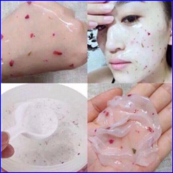 100gr Mặt nạ collagen hoa hồng handmade