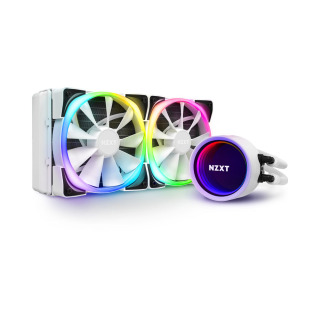 Tản nhiệt nước CPU NZXT Kraken X53 RGB - Matte White thumbnail