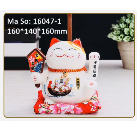 [HCM](HÀNG CHINH HANG)mèo thần tài may mắn vẫy tay nhật bảnmèo thần tài vẫy tay bằng sứđem lại sự may mắn phú quý đại lộc cho gia chủ và phong thủy gia cát phát tài