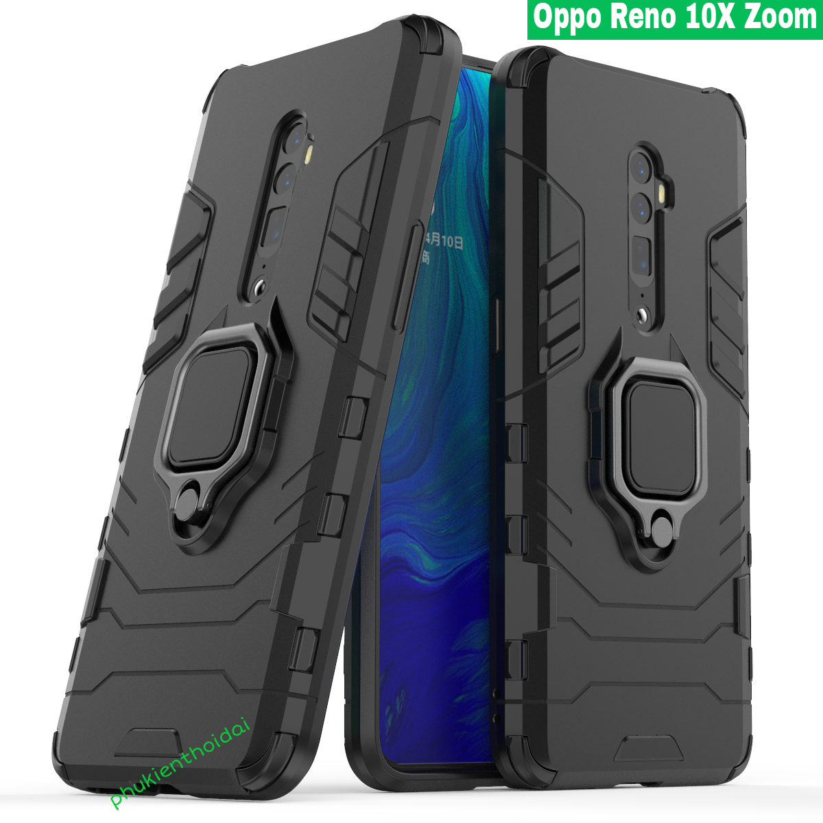 Ốp lưng Oppo Reno 10X Zoom Iron Man Iring chống sốc cao cấp