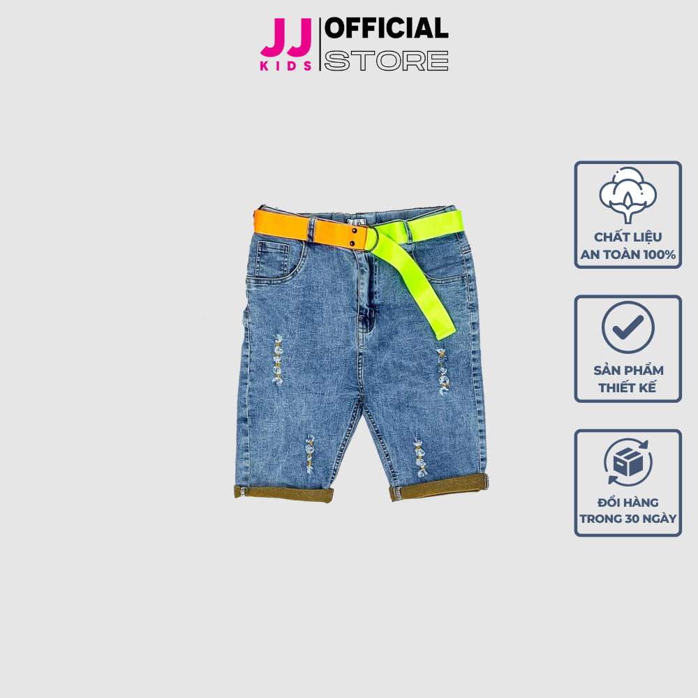 Quần jean bé trai,quần jean lững bé trai năng động thoải mái full size | FREESHIP MAX - JJ Kids Fashion