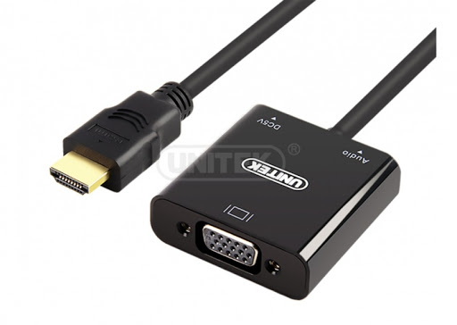 [HCM]Cáp chuyển đổi HDMI sang VGA + Audio Unitek (Y6333)