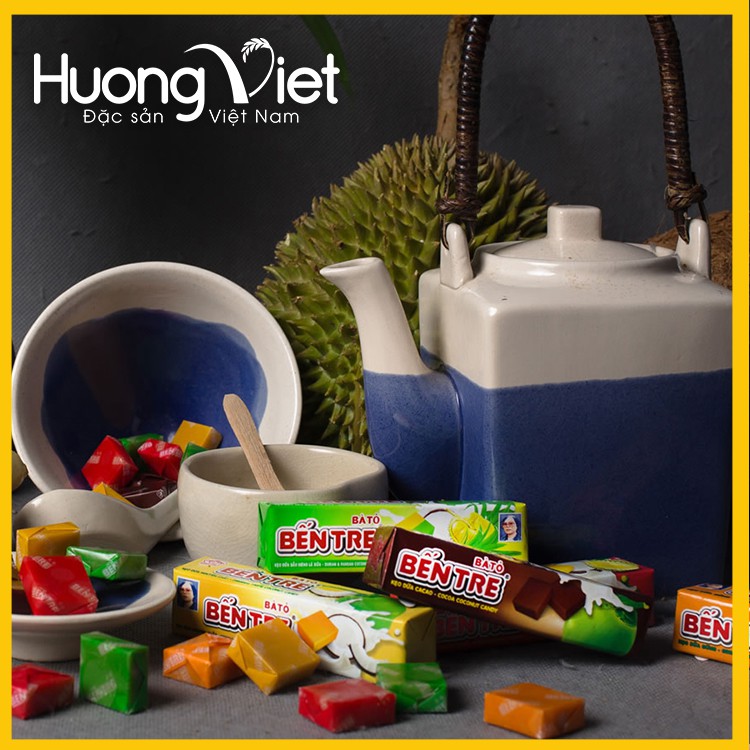 Kẹo dừa Gừng Bến Tre Hai Tỏ 150gr