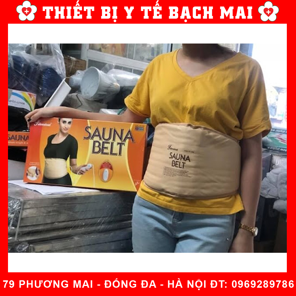 Đai Quấn Nóng Giảm Béo Sauna Belt [ Ấn Độ, Bảo Hành 01 Năm Đổi Mới]