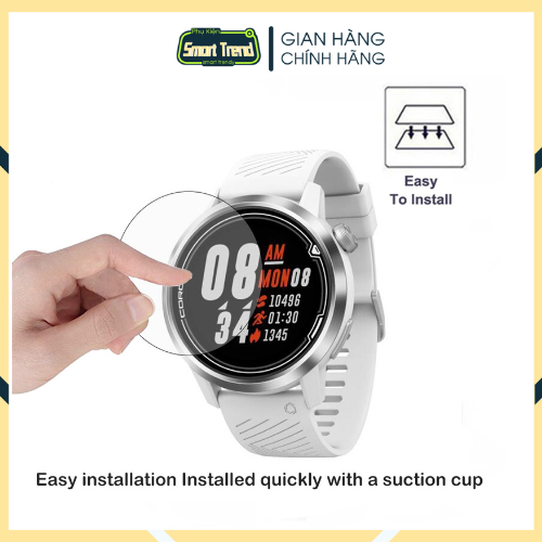 Combo 2 Miếng Dán Kính Cường Lực Đồng Hồ Coros Pace 2 Độ Cứng 9H
