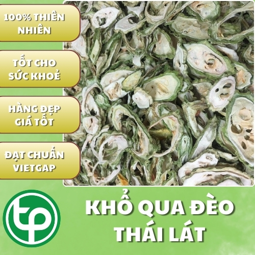 Khổ qua đèo sát lát túi 500g cao cấp - Hàng sạch chuyên dùng để pha trà hỗ trợ cải thiện sức khoẻ
