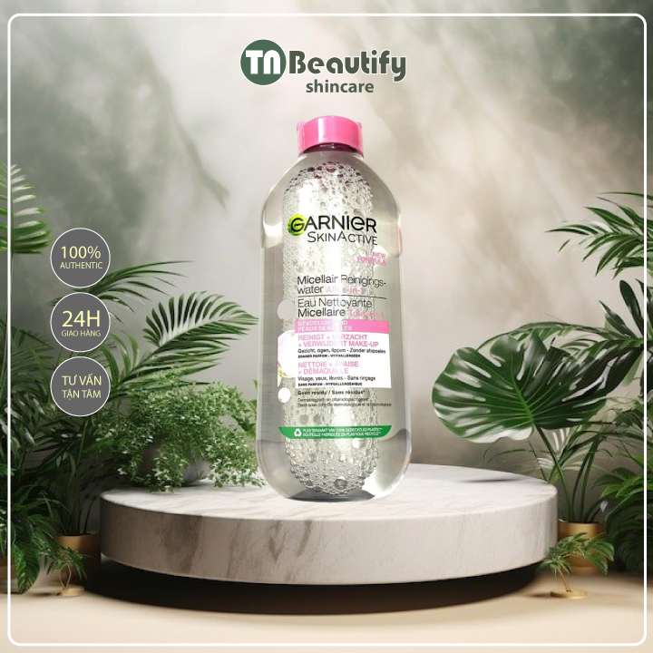 [7 LOẠI] Nước Tẩy Trang Garnier SkinActive 400ml Pháp