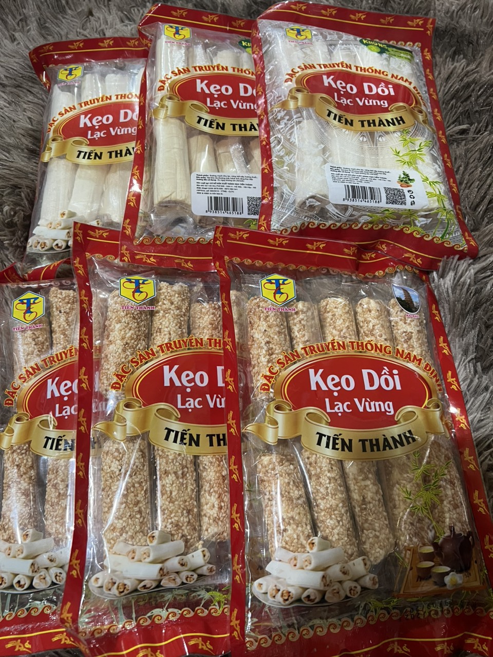 kẹo dồi lạc vừng Tiến Thành