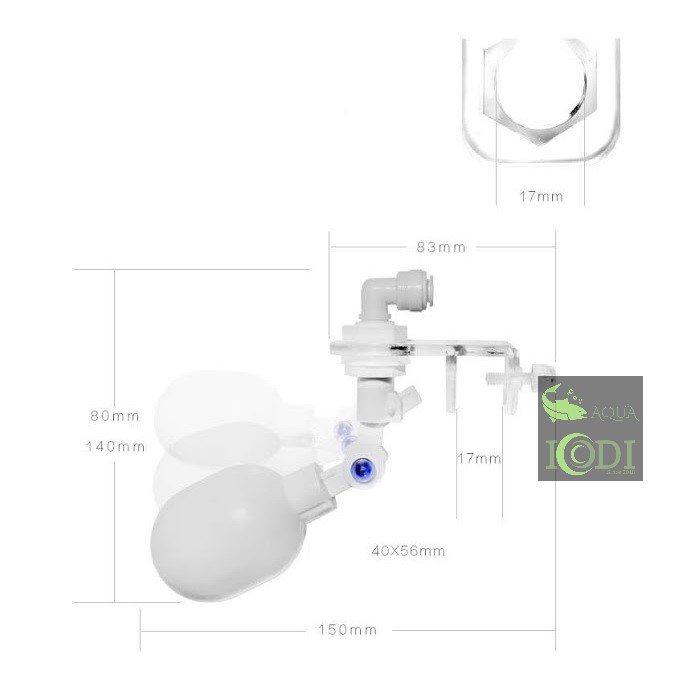 Van phao châm nước tự động Automatic add water & hydrator