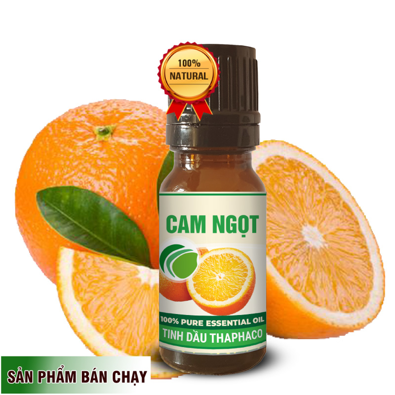 Tinh Dầu Cam Ngọt Tươi Mát 10ml Thaphaco