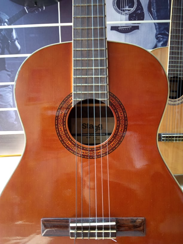 Đàn Guitar Classic Stagg C548 Nâu đỏ Chính Hãng - Phân Phối SOLG