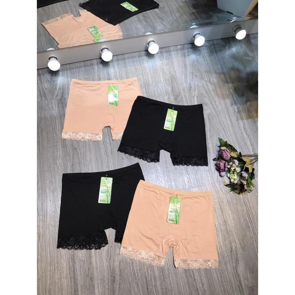 Quần mặc trong váy cotton