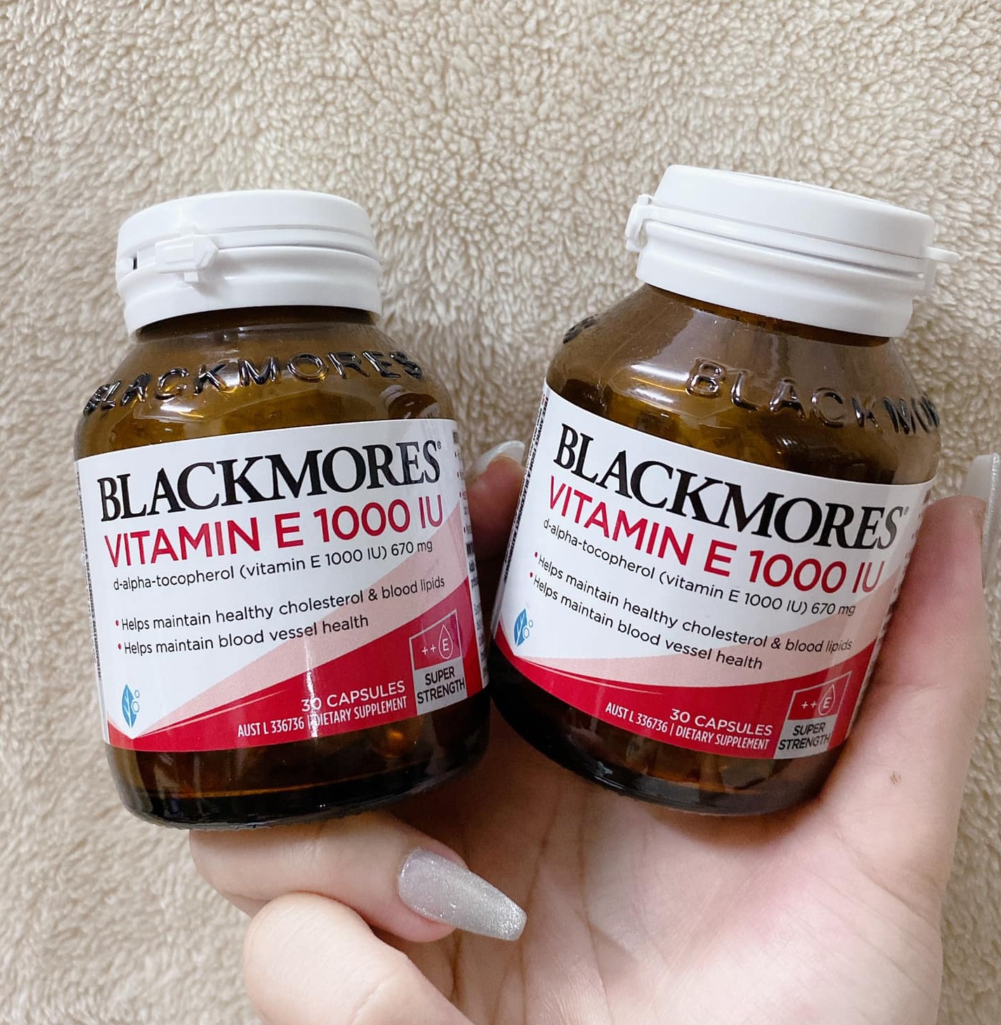 Vitamin E Blackmores - hàm lượng 1000IU