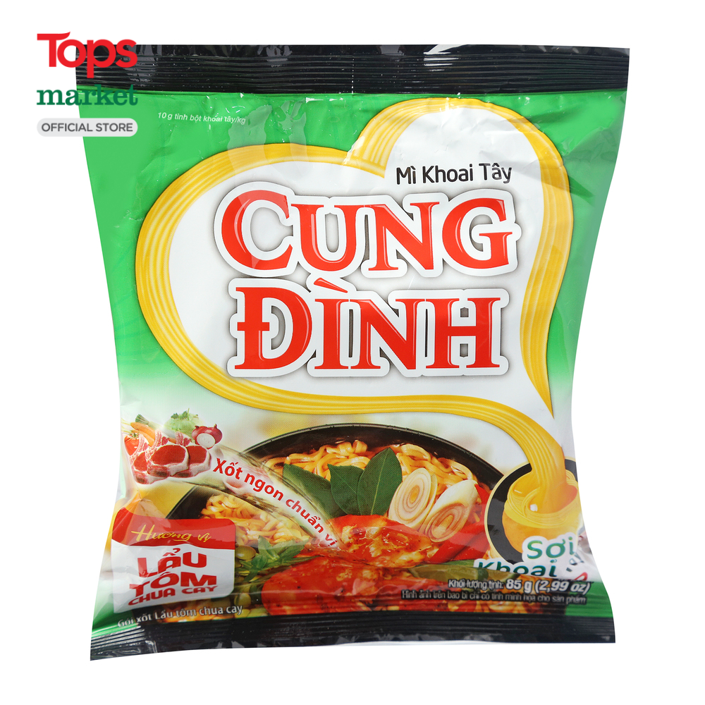 Mì cung đình lẩu tôm chua cay 85g