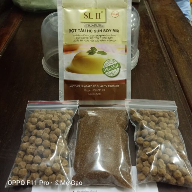 Set Làm Tàu Hũ Trân Châu Đường Đen