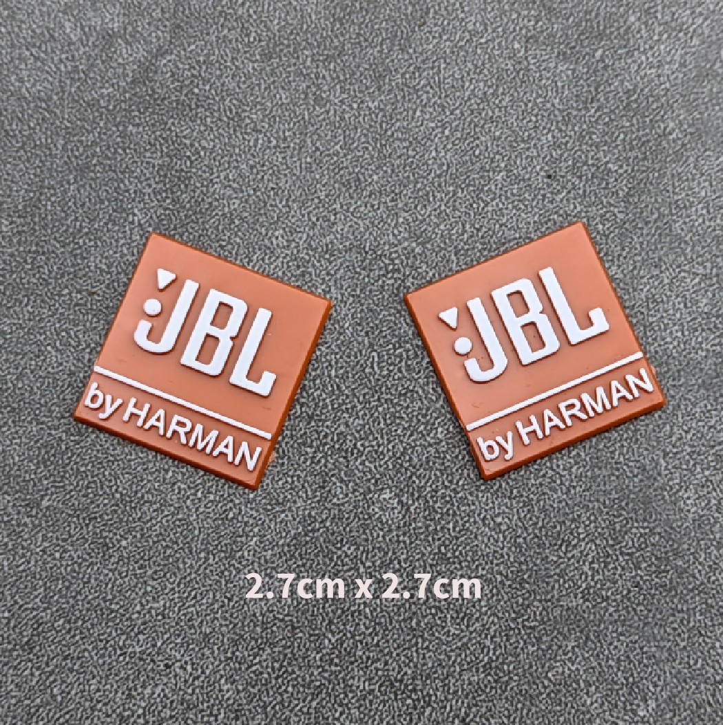 Bộ 2 Tem Dán Loa Bluetooth, Kích thước 2,7cm x 2,7cm