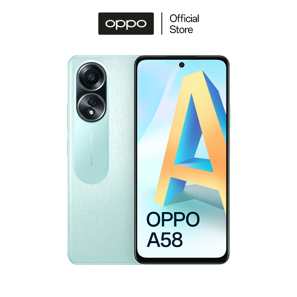 [Sale 08.08] Điện Thoại OPPO A58 (6GB/128GB) - Hàng Chính Hãng