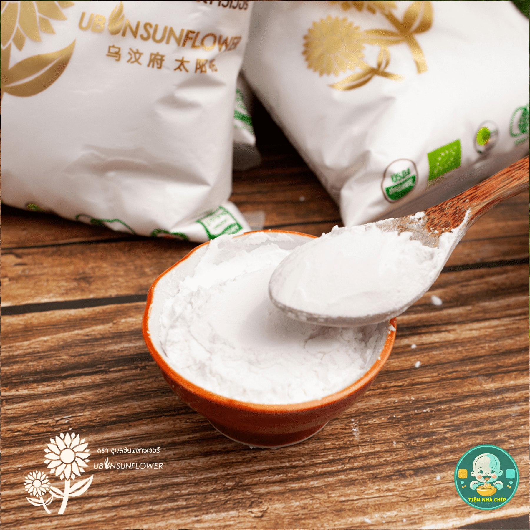 Bột năng hữu cơ Ubon 400g