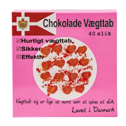 Kẹo Socola Giảm Cân Chokolade Vaegttab Mẫu Mới