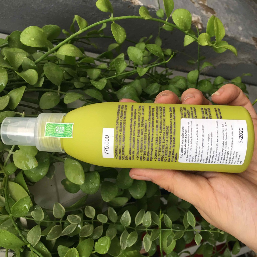 Dầu dưỡng bóng siêu mượt Una Silker Rolland 150ml