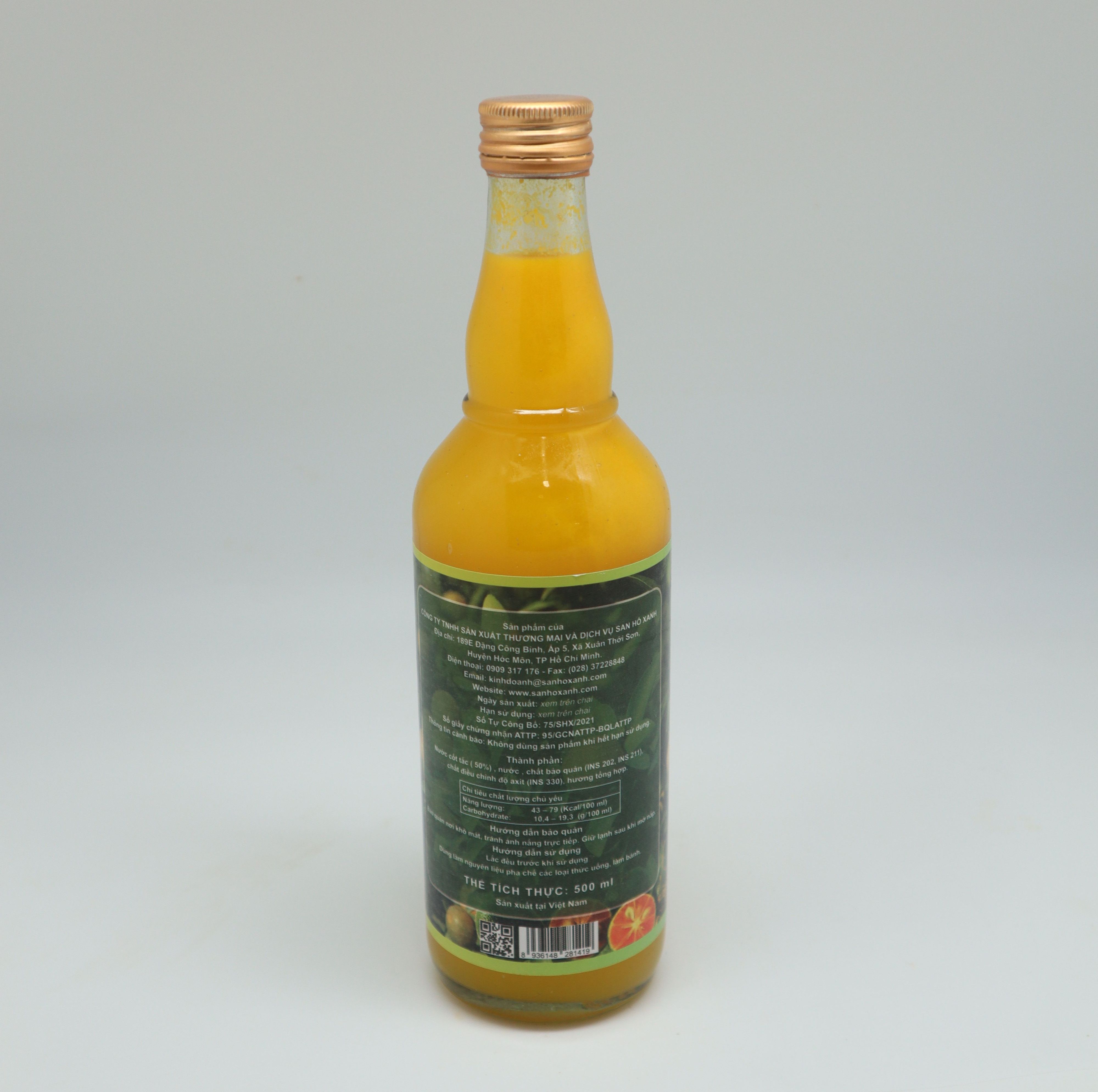 [HCM]Nước Cốt Tắc Thai Lime 500ml
