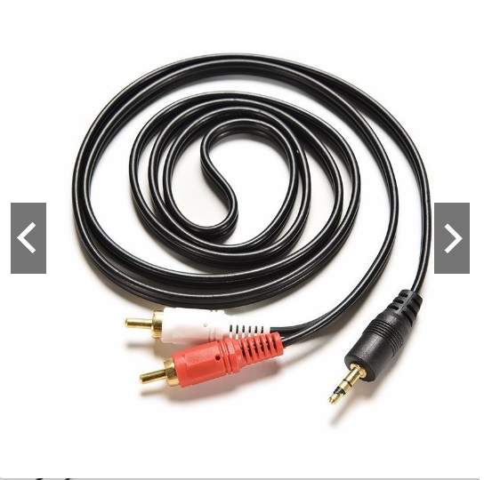 Dây Loa 1 ra 2 dài 3m đầu cắm 3.5mm