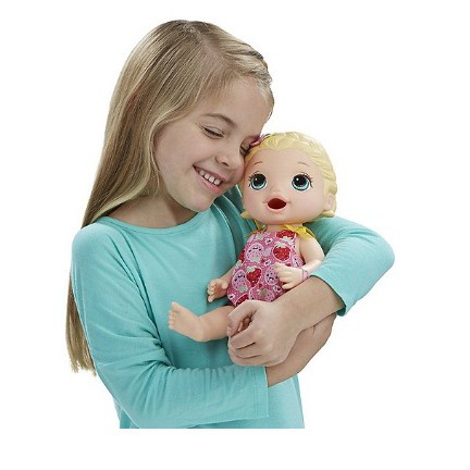Búp bê Baby Alive Hasbro (Mỹ) - bé Lily biết ăn dặm E5841