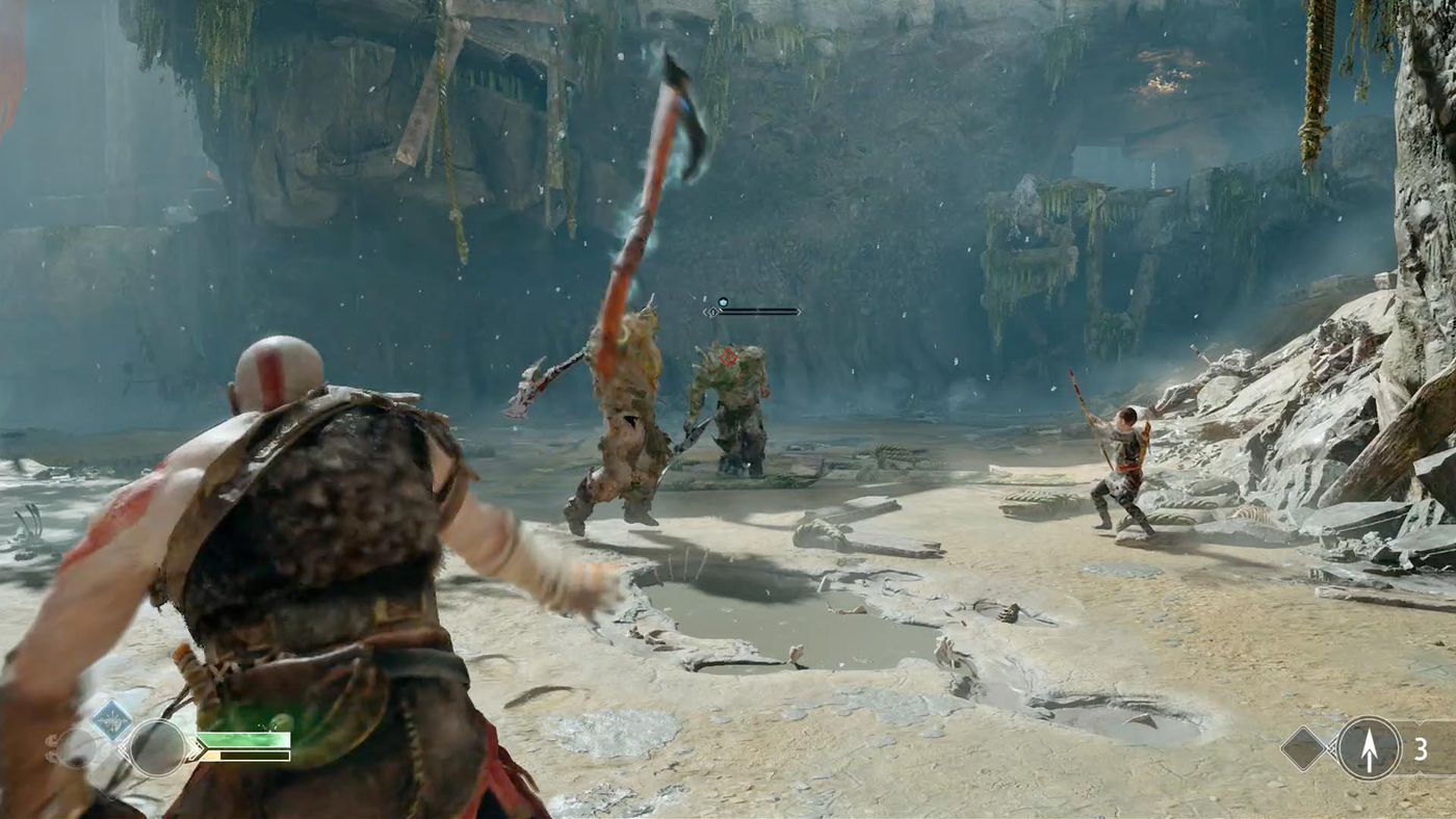 Đĩa Game 2ND God Of War 4 cho máy PS4 PS5
