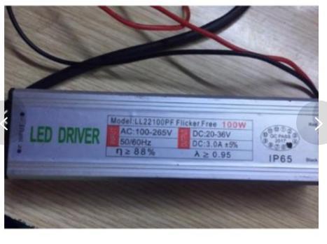 Chấn lưu đèn led 20-36v-100w